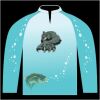 Bass-Blu  Fishing Jersey Thumbnail