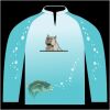 Bass-Blu  Fishing Jersey Thumbnail