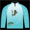 Bass-Blu  Fishing Jersey Thumbnail
