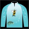 Bass-Blu  Fishing Jersey Thumbnail