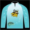 Bass-Blu  Fishing Jersey Thumbnail
