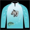 Bass-Blu  Fishing Jersey Thumbnail