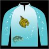 Bass-Blu  Fishing Jersey Thumbnail