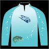 Bass-Blu  Fishing Jersey Thumbnail