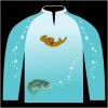 Bass-Blu  Fishing Jersey Thumbnail