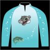 Bass-Blu  Fishing Jersey Thumbnail