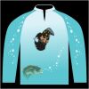 Bass-Blu  Fishing Jersey Thumbnail
