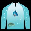 Bass-Blu  Fishing Jersey Thumbnail