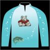 Bass-Blu  Fishing Jersey Thumbnail