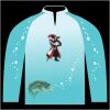 Bass-Blu  Fishing Jersey Thumbnail