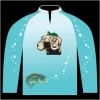 Bass-Blu  Fishing Jersey Thumbnail