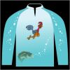 Bass-Blu  Fishing Jersey Thumbnail