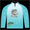 Bass-Blu  Fishing Jersey Thumbnail