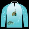 Bass-Blu  Fishing Jersey Thumbnail