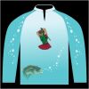 Bass-Blu  Fishing Jersey Thumbnail
