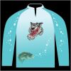 Bass-Blu  Fishing Jersey Thumbnail