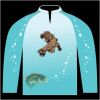 Bass-Blu  Fishing Jersey Thumbnail