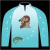 Bass-Blu  Fishing Jersey Thumbnail