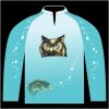 Bass-Blu  Fishing Jersey Thumbnail