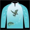 Bass-Blu  Fishing Jersey Thumbnail
