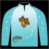 Bass-Blu  Fishing Jersey Thumbnail