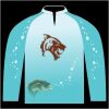 Bass-Blu  Fishing Jersey Thumbnail