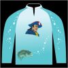 Bass-Blu  Fishing Jersey Thumbnail