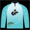 Bass-Blu  Fishing Jersey Thumbnail