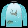 Bass-Blu  Fishing Jersey Thumbnail
