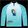 Bass-Blu  Fishing Jersey Thumbnail
