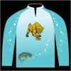 Bass-Blu  Fishing Jersey Thumbnail