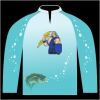 Bass-Blu  Fishing Jersey Thumbnail