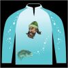 Bass-Blu  Fishing Jersey Thumbnail
