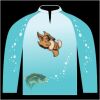 Bass-Blu  Fishing Jersey Thumbnail