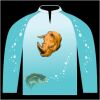 Bass-Blu  Fishing Jersey Thumbnail