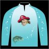 Bass-Blu  Fishing Jersey Thumbnail