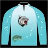 Bass-Blu  Fishing Jersey Thumbnail