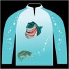 Bass-Blu  Fishing Jersey Thumbnail