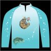 Bass-Blu  Fishing Jersey Thumbnail