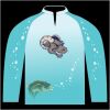 Bass-Blu  Fishing Jersey Thumbnail