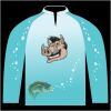 Bass-Blu  Fishing Jersey Thumbnail