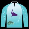 Bass-Blu  Fishing Jersey Thumbnail