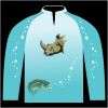 Bass-Blu  Fishing Jersey Thumbnail