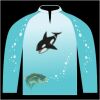 Bass-Blu  Fishing Jersey Thumbnail