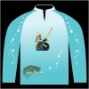 Bass-Blu  Fishing Jersey Thumbnail