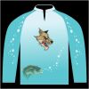 Bass-Blu  Fishing Jersey Thumbnail