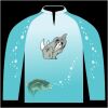 Bass-Blu  Fishing Jersey Thumbnail