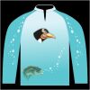 Bass-Blu  Fishing Jersey Thumbnail