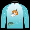 Bass-Blu  Fishing Jersey Thumbnail