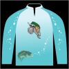 Bass-Blu  Fishing Jersey Thumbnail